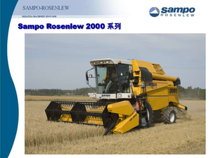 Mähdrescher Sampo Rosenlew SR 2065 Spezial