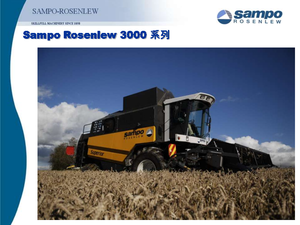 Mähdrescher Sampo Rosenlew SR 3085 Superior
