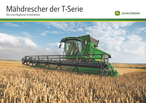 Mähdrescher John Deere T 670 i