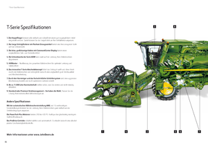Mähdrescher John Deere T 660