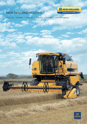 Mähdrescher New Holland TC 5070 SCR