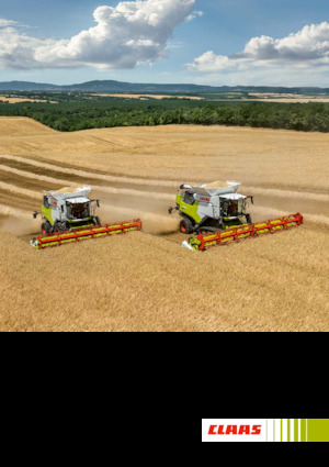 Mähdrescher Claas Trion 720 Terra Trac