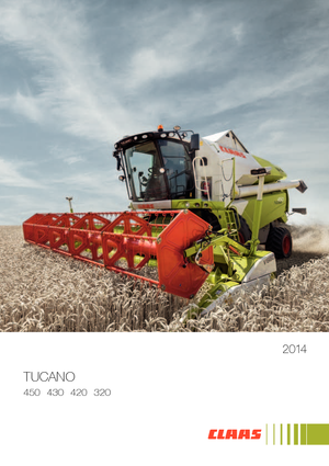 Mähdrescher Claas Tucano 420