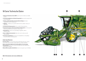 Mähdrescher John Deere W 650
