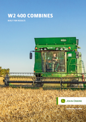 Mähdrescher John Deere W2 400