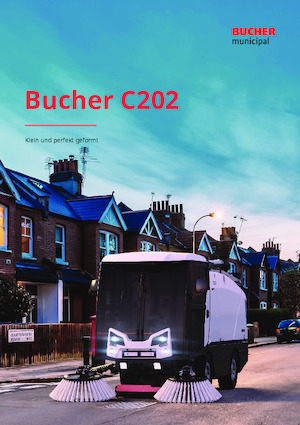 Kompaktkehrmaschinen Bucher-Schörling C202
