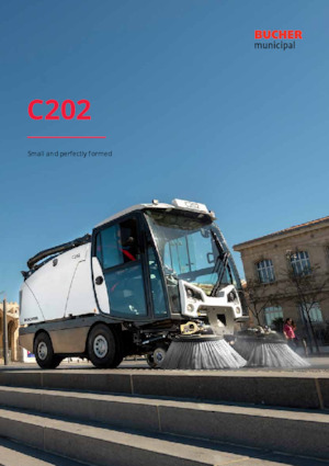 Kompaktkehrmaschinen Bucher-Schörling C202
