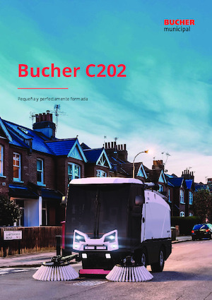 Kompaktkehrmaschinen Bucher-Schörling C202