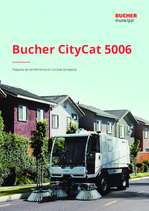 Kompaktkehrmaschinen Bucher-Schörling CityCat 5006