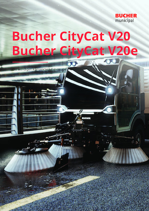 Kompaktkehrmaschinen Bucher-Schörling CityCat V20