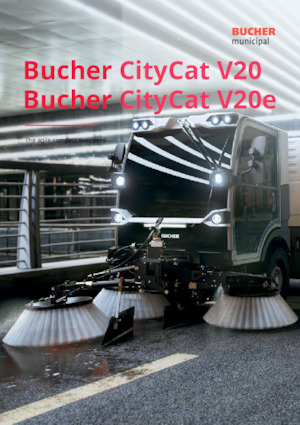 Kompaktkehrmaschinen Bucher-Schörling CityCat V20