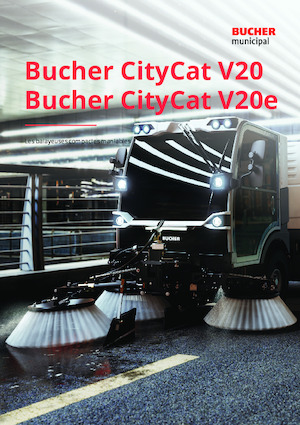 Kompaktkehrmaschinen Bucher-Schörling CityCat V20