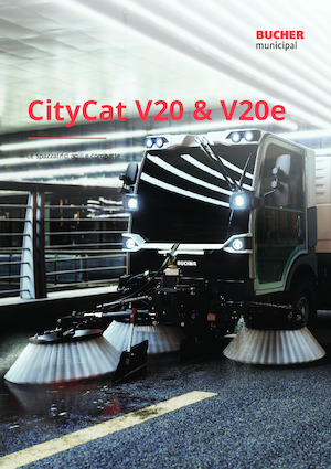Kompaktkehrmaschinen Bucher-Schörling CityCat V20