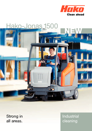 Kompaktkehrmaschinen Hako Jonas 1500 D