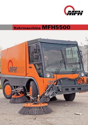 Kompaktkehrmaschinen Schmidt MFH 5500
