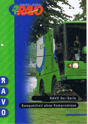 Kompaktkehrmaschinen Ravo Ravo 340 CD