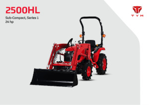 Kommunale Schlepper TYM 2500HL