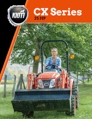 Kommunale Schlepper Kioti CX2510 HST Cab 