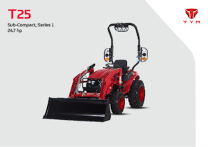 Kommunale Schlepper TYM T25