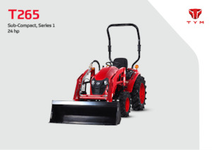 Kommunale Schlepper TYM T265
