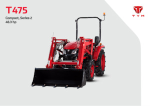 Kommunale Schlepper TYM T475 HST