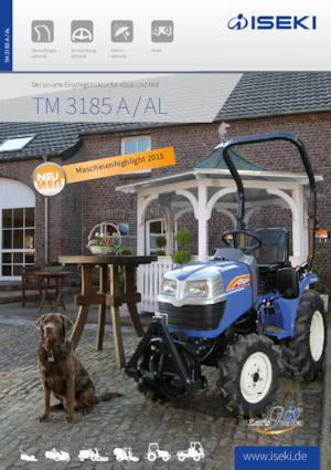 Kommunale Schlepper Iseki TM 3185 AL