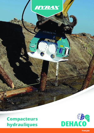 Anbauflächenrüttler Dehaco HYRAX 125