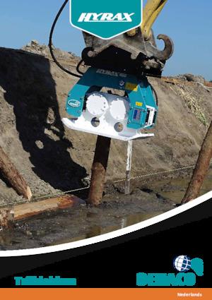 Anbauflächenrüttler Dehaco HYRAX 125