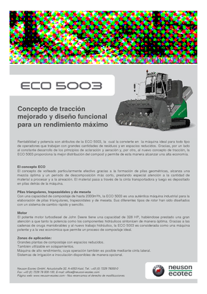 Kompostumsetzter Neuson-Ecotec ECO 5003