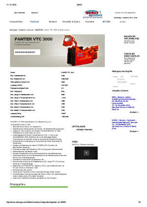 Kompostumsetzter Seko Panter VTC 3000