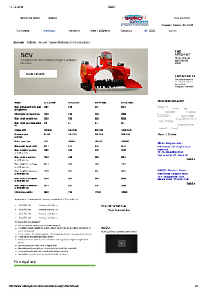 Kompostumsetzter Seko SCV 470 MD