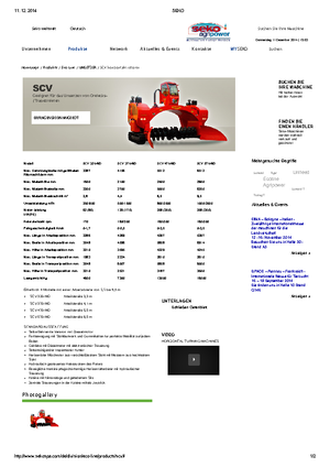 Kompostumsetzter Seko SCV 470 MD