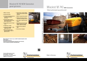 Druckluftförderer Putzmeister M 740 DB