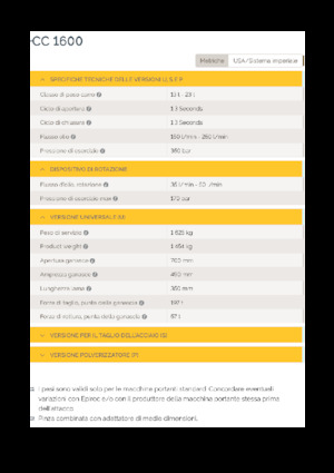 Beton-Abbruchzangen Epiroc CC 1600 U