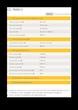 Beton-Abbruchzangen Epiroc CC 7000 U
