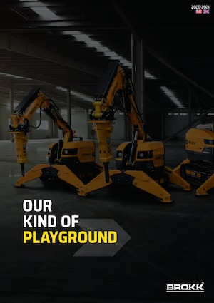 Beton-Abbruchzangen Brokk CC520