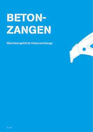 Beton-Abbruchzangen Darda CC700