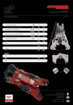 Beton-Abbruchzangen Promove CP 300