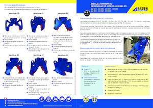 Beton-Abbruchzangen Arden CU015