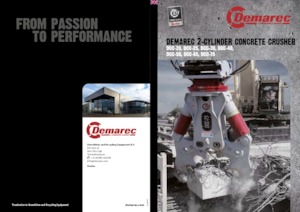 Beton-Abbruchzangen Demarec DCC-50
