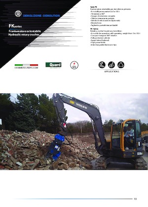 Beton-Abbruchzangen Hammer FK43