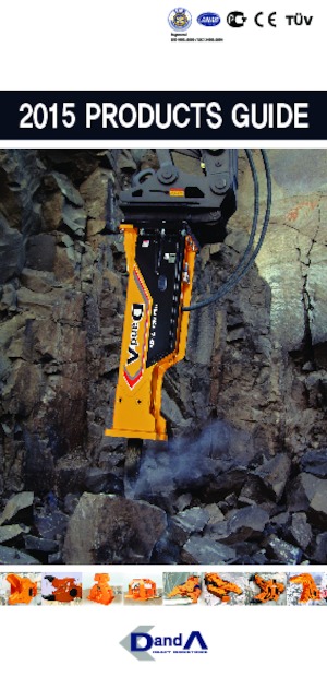 Beton-Abbruchzangen D & A FR 1000R