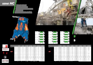 Beton-Abbruchzangen TREVI BENNE HC 40