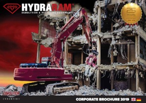 Beton-Abbruchzangen Hydra Ram HCC-320V