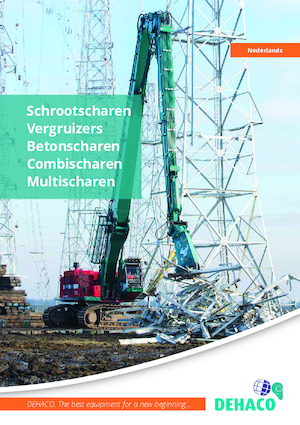 Beton-Abbruchzangen Dehaco CR 120R