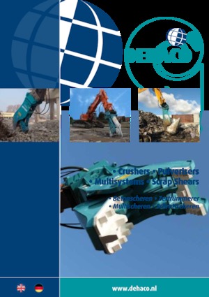 Beton-Abbruchzangen Dehaco MS 20R