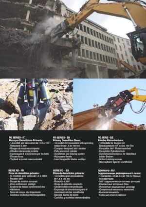 Beton-Abbruchzangen VTN PD80 