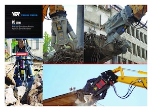 Beton-Abbruchzangen VTN PD50 