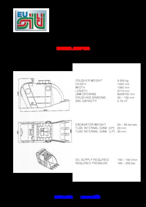 Beton-Abbruchzangen Eusiti SGF 35