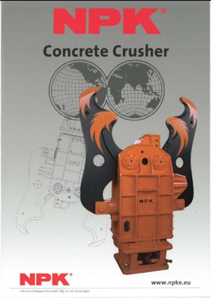 Beton-Abbruchzangen NPK X-4A